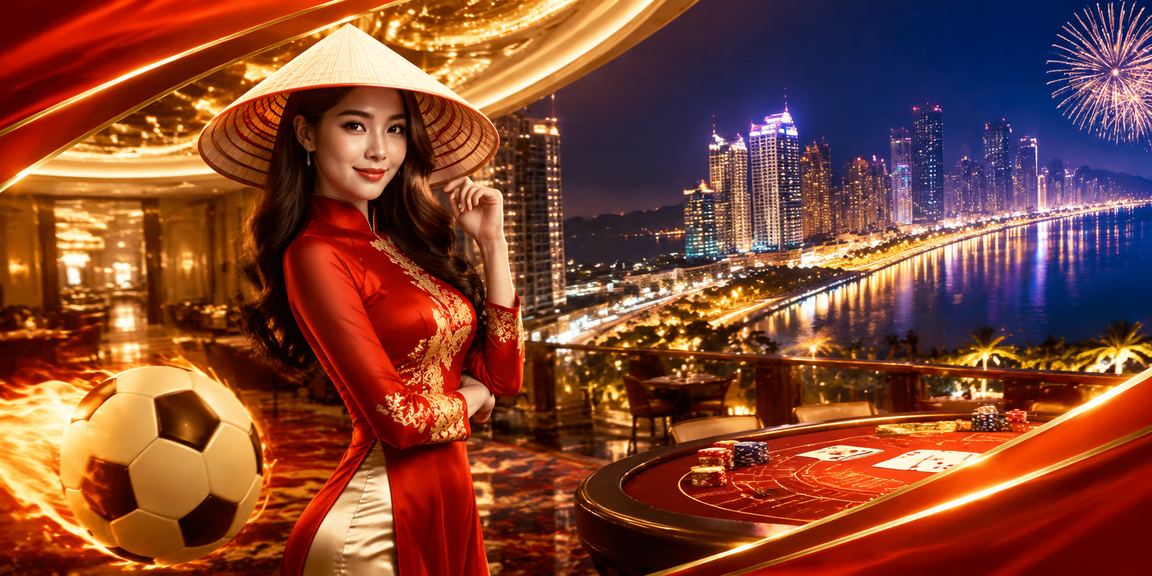 Giao diện nền tảng cá cược trực tuyến Việt Nam với màn hình và không gian hiện đại